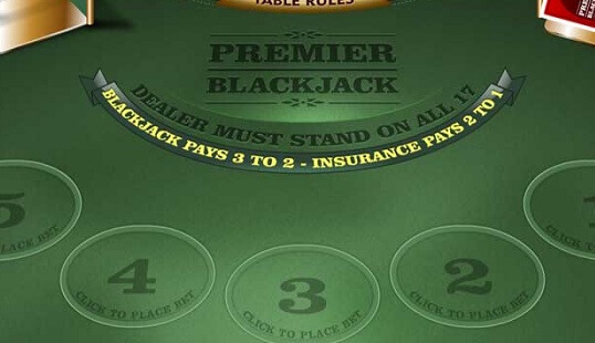 Premier Blackjack Multihand in Detail Online